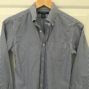 Brooks Brothers Boys - Size 12 Navy Button-down